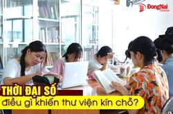 [Video] Thời đại số, thư viện vẫn... kín chỗ