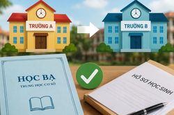 Trường đổi tên sau sáp nhập: Học bạ và hồ sơ học sinh có phải làm lại?