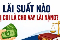 Infographic Lãi suất nào bị coi là cho vay lãi nặng?