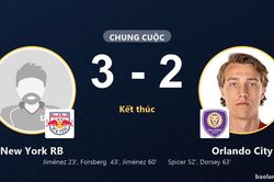 New York RB 3-2 Orlando City: New York RB giành chiến thắng