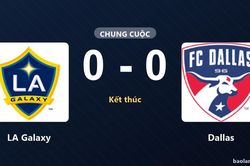 Thống kê trận đấu LA Galaxy 0-0 Dallas: Trận hòa không bàn thắng