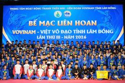 Trao 91 bộ Huy chương tại Liên hoan Vovinam - Việt Võ đạo tỉnh Lâm Đồng năm 2026