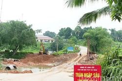 Gần 19,5 tỷ đồng xây dựng cầu vượt tràn lũ tại xã Long Cốc