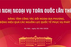 Chiều nay diễn ra Hội nghị Ngoại vụ toàn quốc lần thứ 22