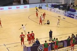 Đội tuyển futsal Việt Nam chia điểm cùng Nga