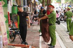 Phường Sơn T&acirc;y duy tr&igrave; trật tự đ&ocirc; thị