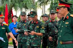 Triển khai lấy mẫu hài cốt liệt sĩ tại Nghĩa trang liệt sĩ Nhổn