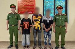 Ba thanh thiếu niên trộm liên tiếp 5 xe máy, thay ổ khóa rồi mang bán lấy tiền tiêu xài