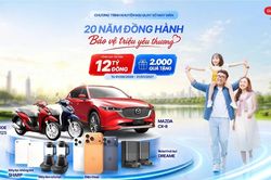 Nhiều giải thưởng trong chương trình '20 năm đồng hành bảo vệ triệu yêu thương'