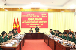 Phát triển lý luận quân sự về chiến thuật sử dụng sư đoàn bộ binh được biên chế hỏa lực mạnh trong chiến tranh hiện đại
