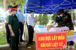Thanh H&oacute;a: Lấy mẫu ADN hơn 1.000 h&agrave;i cốt liệt sĩ tại Nghĩa trang H&agrave;m Rồng
