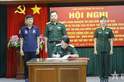 CLB bóng chuyền nữ Thông tin phát động đợt thi đua cao điểm