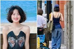 Triệu Lệ Dĩnh khoe vẻ giản dị 'bắt mắt' trên đường phố Thượng Hải