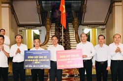 TPHCM: Hơn 202 triệu đồng ủng hộ Quỹ 'Vì biển đảo quê hương - Vì tuyến đầu Tổ quốc'