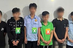 Bắt 4 thanh thiếu niên hỗn chiến bằng súng và dao tự chế sau mâu thuẫn trên mạng xã hội