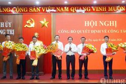 Quảng Trị điều động, bổ nhiệm cán bộ lãnh đạo Ban quản lý dự án và địa phương