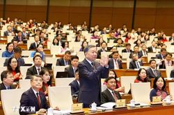 Lãnh đạo Đảng, Nhà nước dự Kỳ họp không thường lệ thứ Nhất, Quốc hội khóa XVI