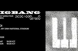 BigBang Hanoi: Công bố seatmap và giá vé