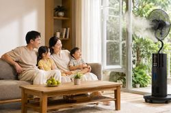Dùng quạt phun sương sai cách có thể gây hại sức khỏe: Những điều cần biết