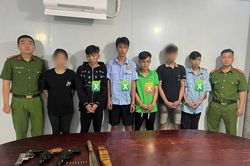 M&acirc;u thuẫn tr&ecirc;n mạng x&atilde; hội, hai nh&oacute;m thanh thiếu ni&ecirc;n hẹn đến b&atilde;i đất trống đ&aacute;nh nhau