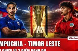 Nhận định Campuchia vs Timor Leste: Trận chiến vì 3 điểm danh dự cho 'Các chiến binh Angkor'