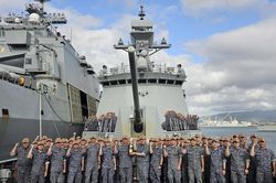 Tàu chiến Hàn Quốc giành danh hiệu 'Top Gun trên biển' tại RIMPAC