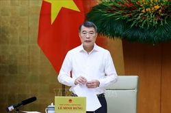 Thủ tướng L&ecirc; Minh Hưng chủ tr&igrave; Phi&ecirc;n họp Ch&iacute;nh phủ thường kỳ th&aacute;ng 7