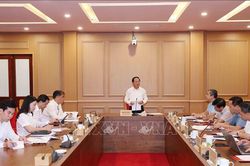 Quyết định kiểm tra, giám sát công tác cán bộ với Ban Thường vụ Tỉnh ủy Cao Bằng, Tuyên Quang