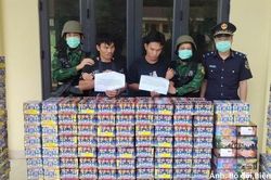 Quảng Trị: Bắt giữ hai đối tượng vận chuyển 633kg tấn pháo nổ qua biên giới