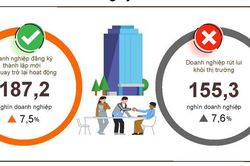 Tình hình doanh nghiệp 7 tháng năm 2026: Hai thái cực đối lập trên thị trường