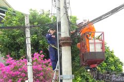Đẩy nhanh tiến độ hạ ngầm cáp điện, viễn thông