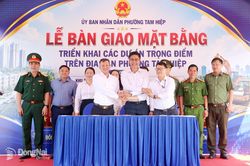 Phường Tam Hiệp bàn giao mặt bằng 3 dự án trọng điểm