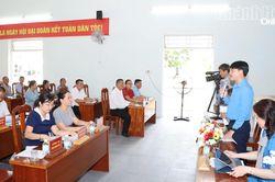 Khảo sát, vận động người dân đồng thuận bàn giao giải phóng mặt bằng thực hiện dự án tại xã Cam Lâm