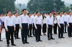 Lào Cai tổ chức Lễ chào cờ cấp tỉnh tháng 8: Khơi dậy tinh thần yêu nước, củng cố niềm tin, quyết tâm thực hiện thắng lợi nhiệm vụ chính trị