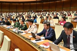 Đoàn đại biểu Quốc hội tỉnh góp ý nhiều nội dung quan trọng tại Kỳ họp không thường lệ thứ nhất, Quốc hội khóa XVI