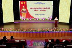 Báo và Phát thanh, truyền hình Sơn La sinh hoạt chính trị dưới cờ tháng 8
