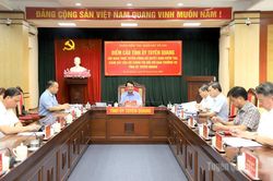 Thường trực Tỉnh ủy cho ý kiến về các chủ trương của tỉnh