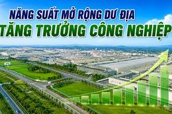 Năng suất mở rộng dư địa tăng trưởng công nghiệp