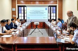Tăng cường quan hệ hợp t&aacute;c giữa Trường Đại học Khoa học v&agrave; Hiệp hội Hoạt động M&ocirc;i trường Kyoto