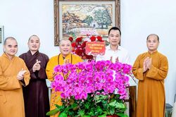 Ban Trị sự Phật giáo tỉnh Thanh Hóa thăm, chúc mừng tân Chủ tịch UBND tỉnh