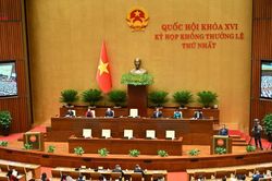 Ngày làm việc đầu tiên Kỳ họp không thường lệ thứ Nhất, Quốc hội khóa XVI