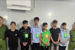 Nhóm đối tượng hẹn nhau giải quyết mâu thuẫn bằng dao và súng