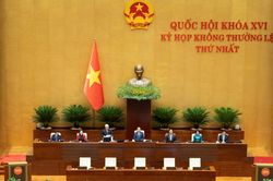 Khai mạc Kỳ họp không thường lệ thứ nhất, Quốc hội khóa XVI