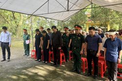 Xã Đông Khê tổ chức Lễ truy điệu và an táng hài cốt liệt sĩ tại Nghĩa trang Liệt sĩ Đông Khê