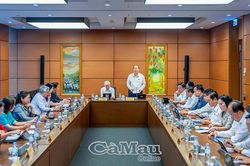 Đoàn đại biểu Quốc hội tỉnh Cà Mau đóng góp ý kiến hoàn thiện các dự án luật, nghị quyết trình Quốc hội