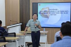 Tăng cường bồi dưỡng kiến thức về kiểm toán việc quản lý và sử dụng đất đai