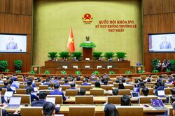 Toàn cảnh khai mạc Kỳ họp không thường lệ thứ nhất, Quốc hội khóa XVI