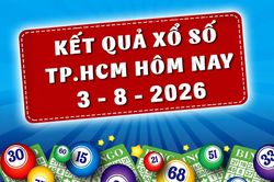 XSHCM 3/8 - Kết quả xổ số TP.HCM hôm nay ngày 3/8/2026