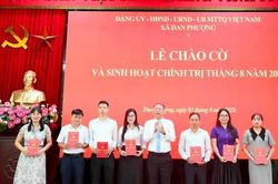 Xã Đan Phượng: Sớm hoàn thành sắp xếp trường học, chuẩn bị tốt điều kiện cho năm học mới