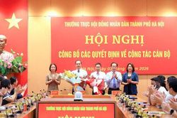 Bổ nhiệm Phó Chánh Văn phòng Đoàn đại biểu Quốc hội và HĐND thành phố Hà Nội